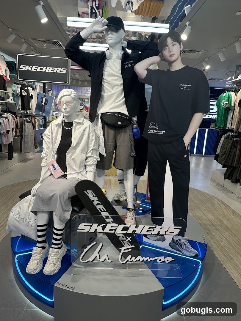Skechers Store Display