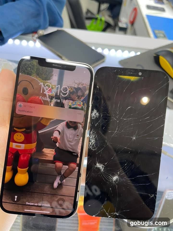 Broken Phone Screen