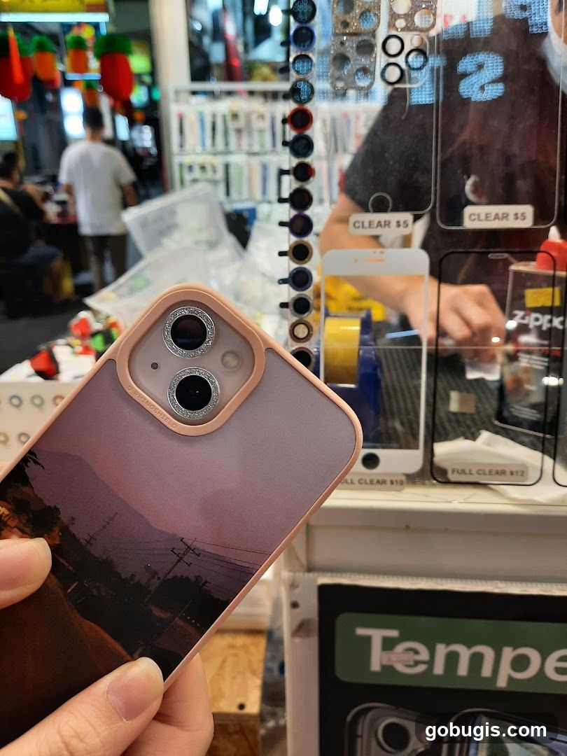 Phone Accessories Display