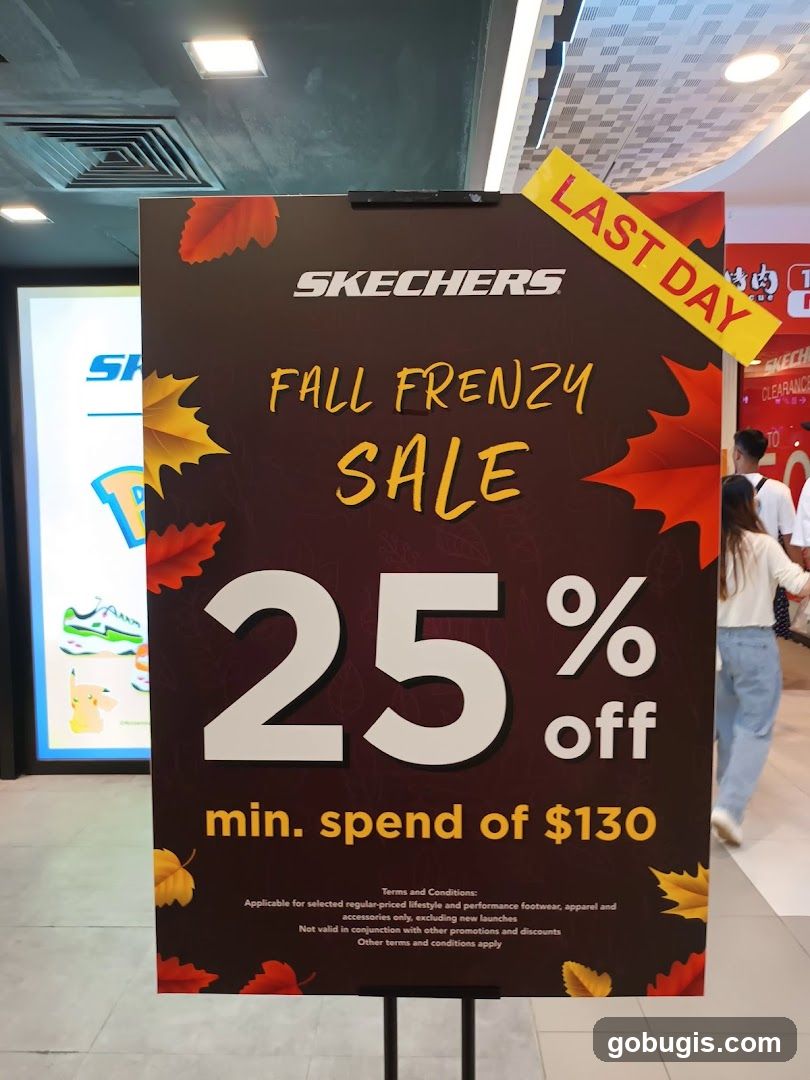 Skechers Fall Frenzy Sale
