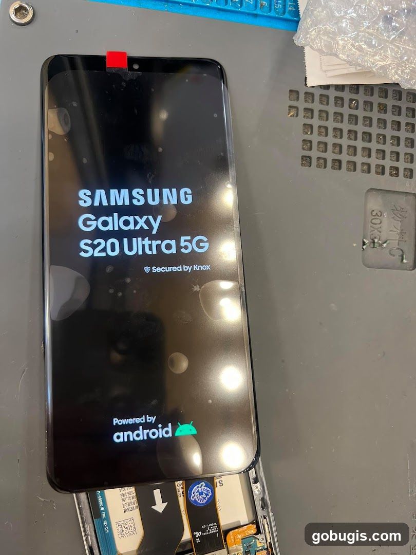 Samsung Galaxy S20 Ultra 5G Screen