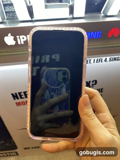Phone with Dreamcatcher Case
