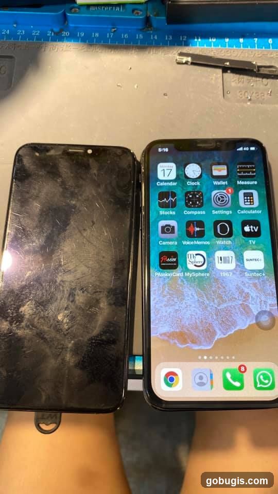 Two iPhones