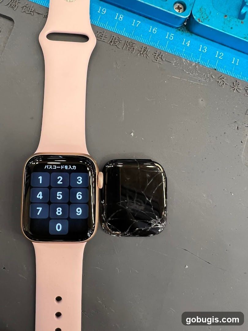 Damaged Smartwatch