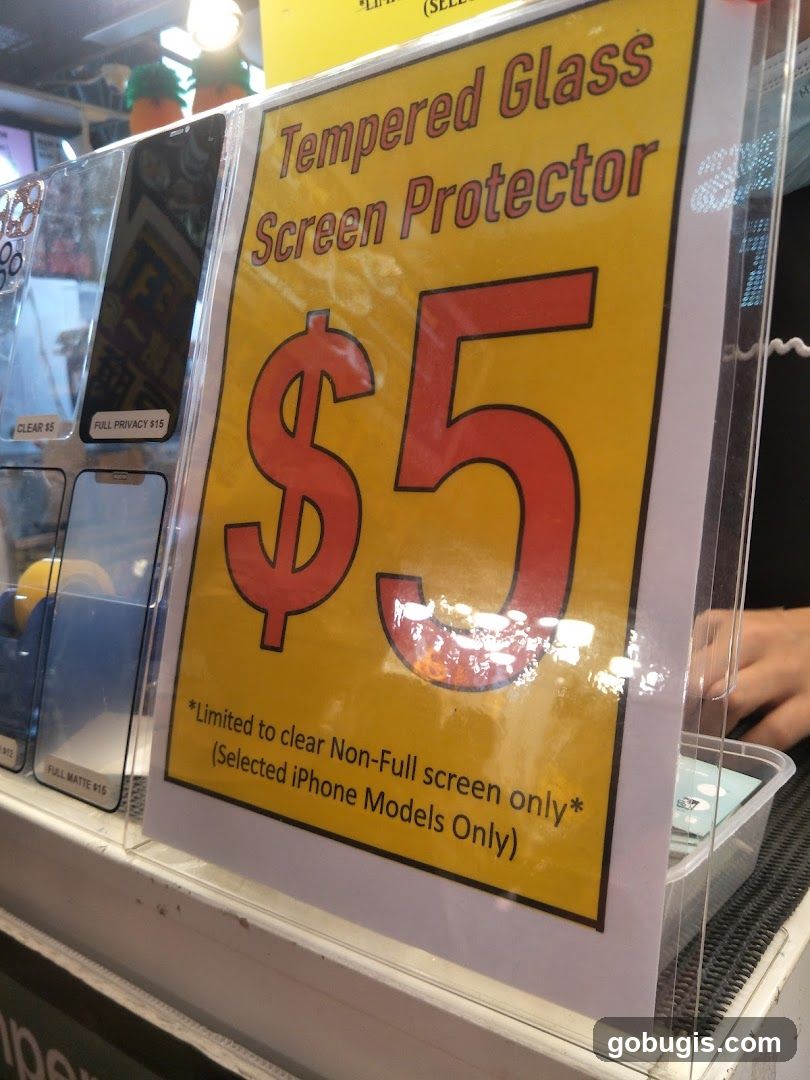 Tempered Glass Screen Protector Sale