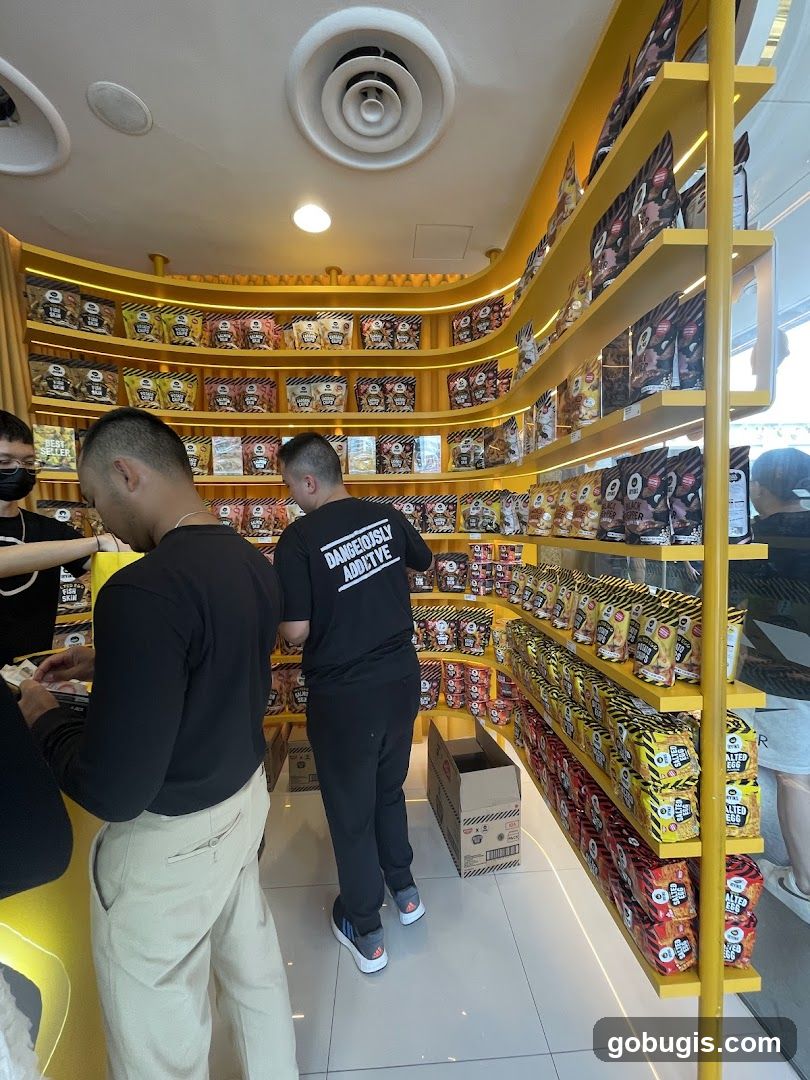 Snack Shop Interior