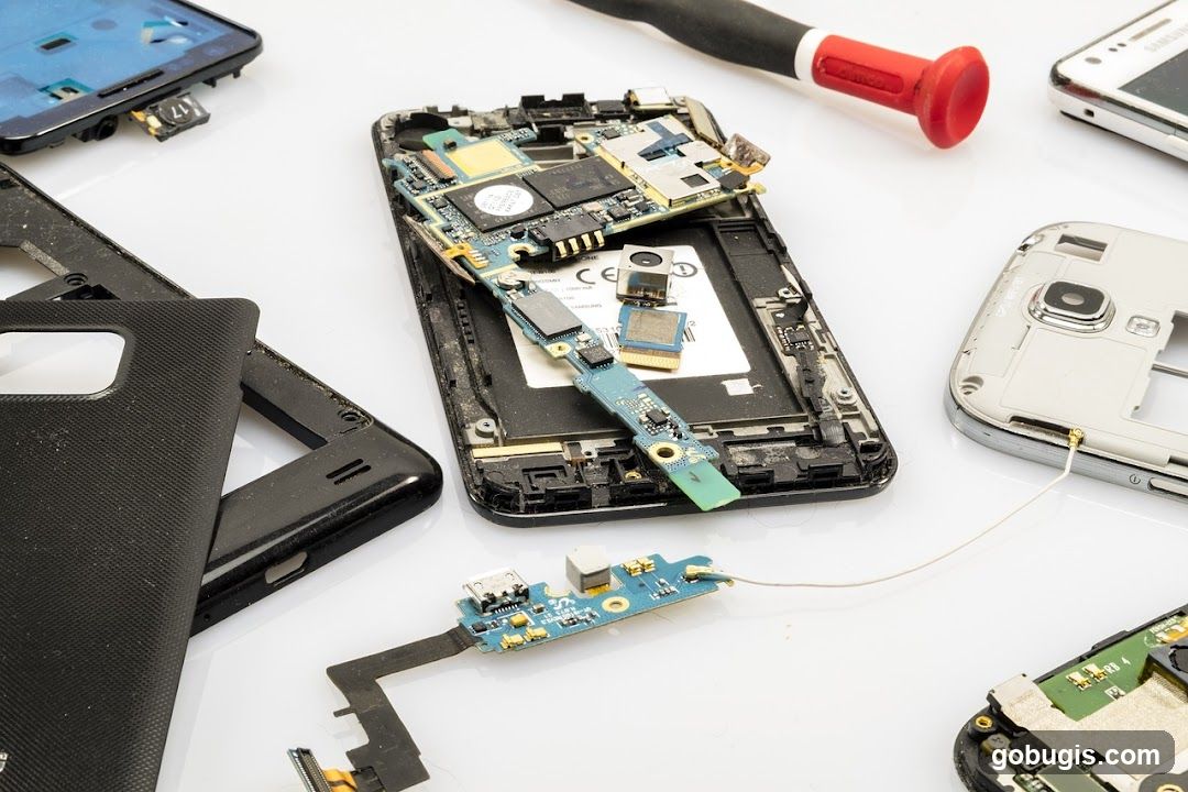 Disassembled Smartphones