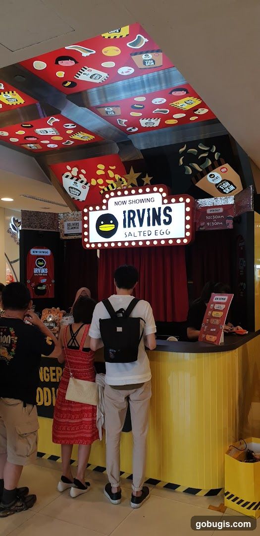Irvins Salted Egg Storefront