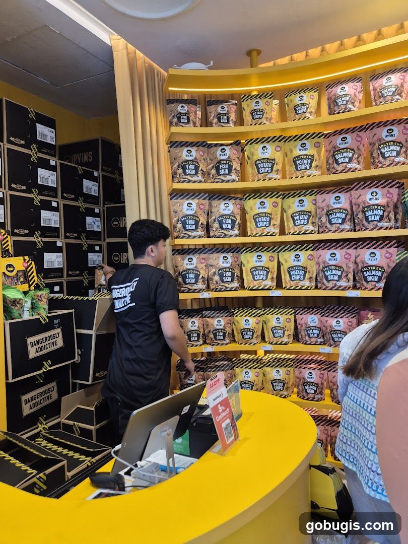 Snack Shop Interior