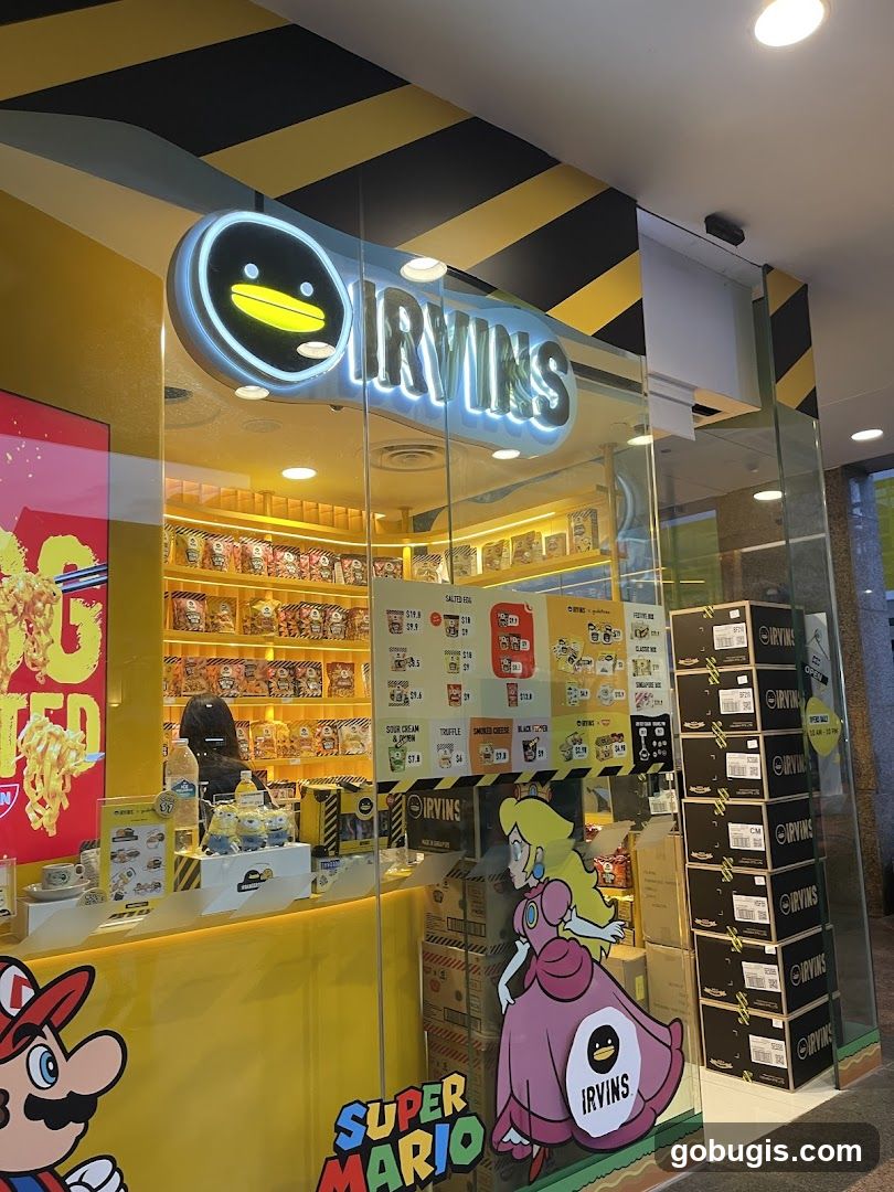 IRVINS at Bugis Junction