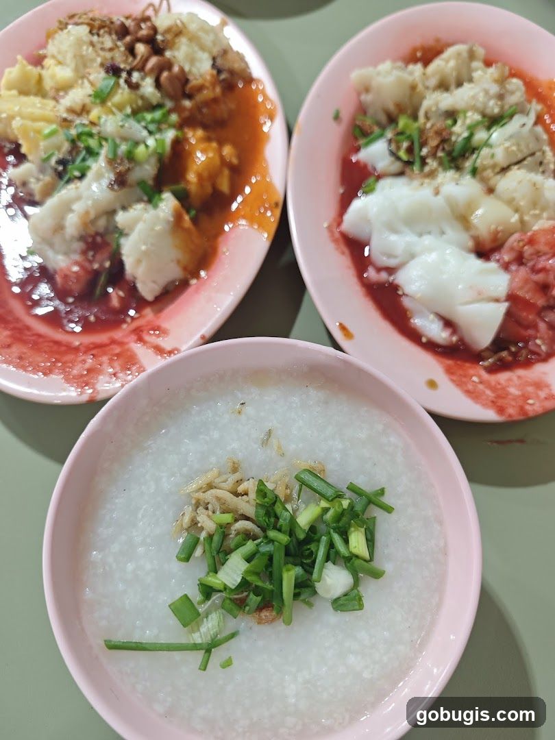 Three Bowls of Food