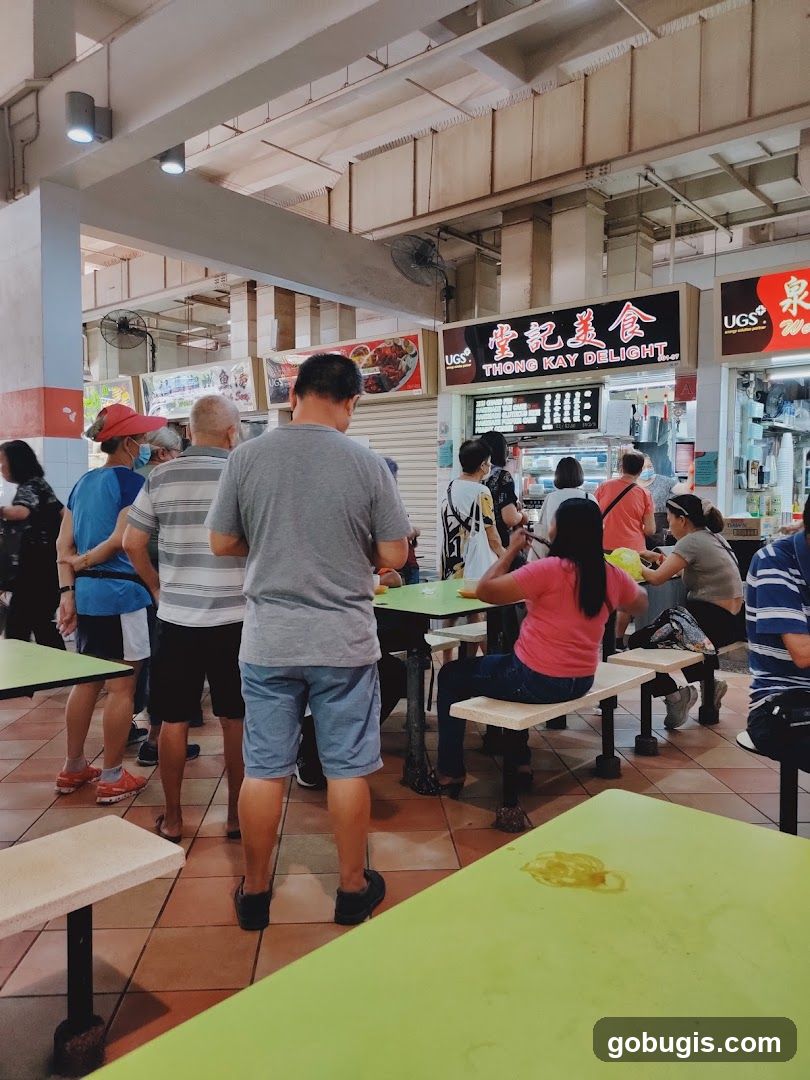 Food Court Scene