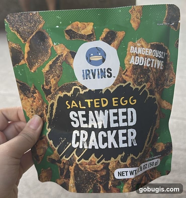 Irvins Salted Egg Seaweed Cracker