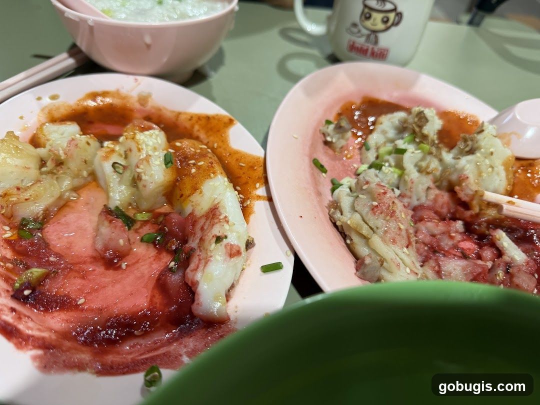 Chee Cheong Fun with Sauce