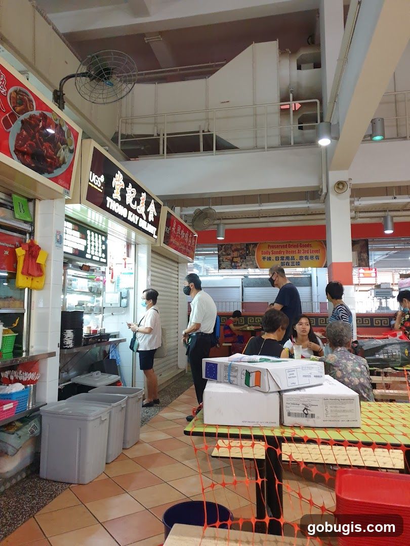 Food Stall in a Market