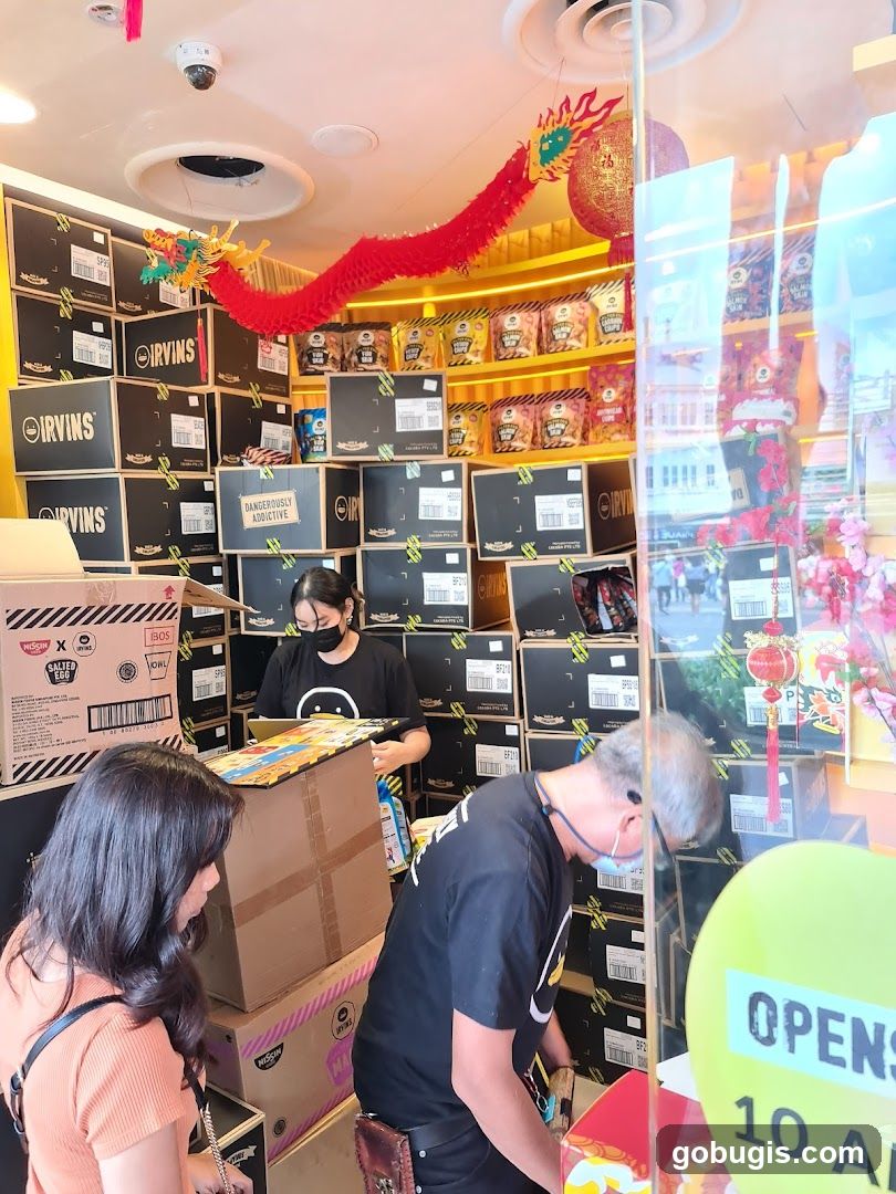 Snack Shop Interior