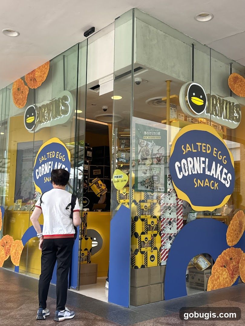 Irvin's Salted Egg Cornflakes Snack Shop