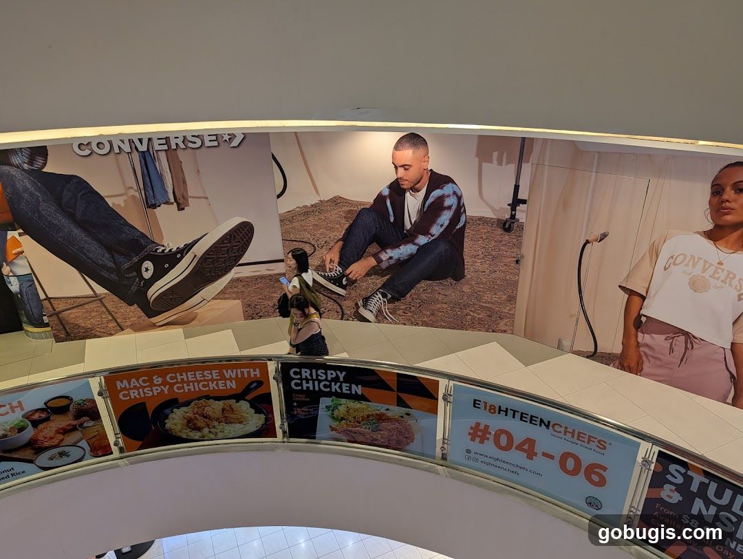 Converse and Food Advertisements