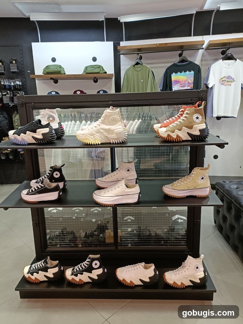 Converse Shoe Display