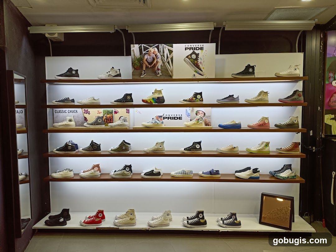 Converse Shoe Display
