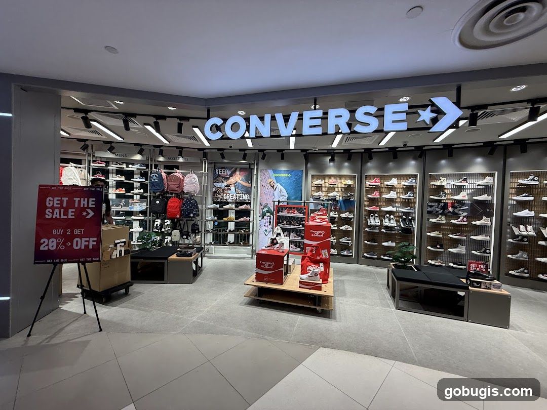 Converse Store Interior