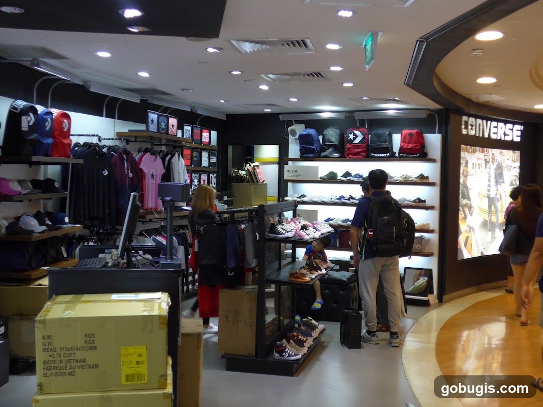 Converse Store Interior