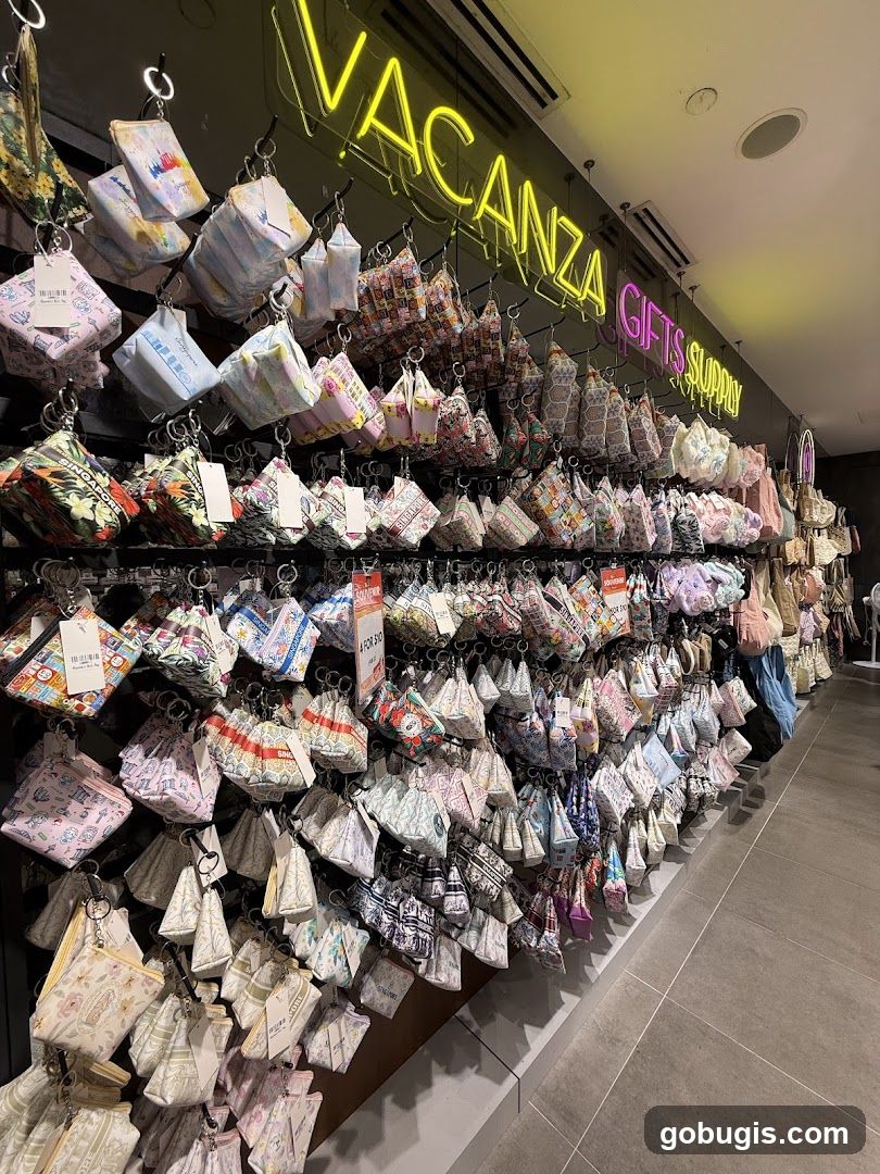 Wall of Pouches