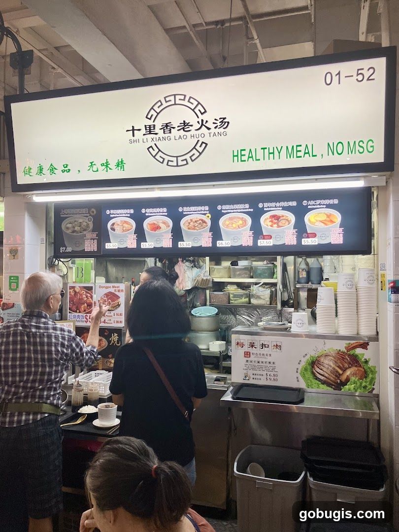 Food Stall Menu