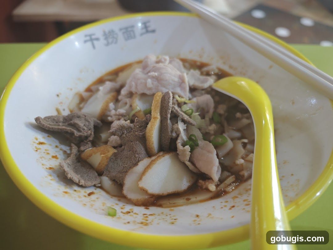 Noodle Soup with Pork and Liver