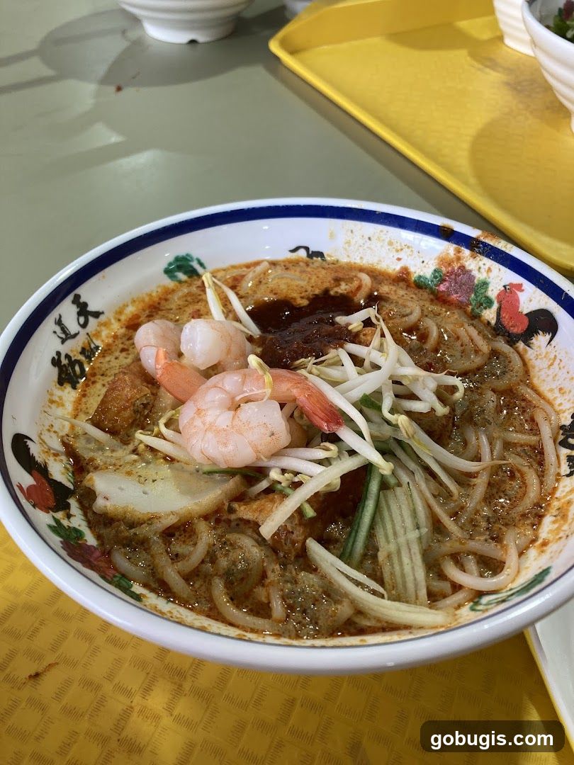 Laksa with Shrimp