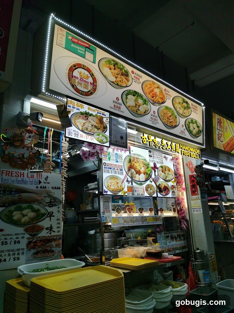 Food Stall Menu
