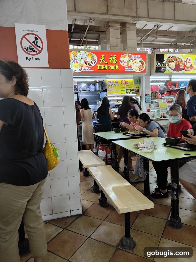 Food Stall with Menu