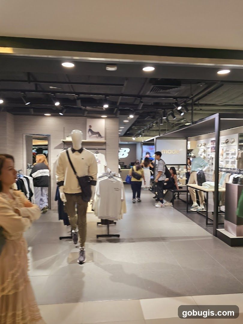 New Balance Store Interior