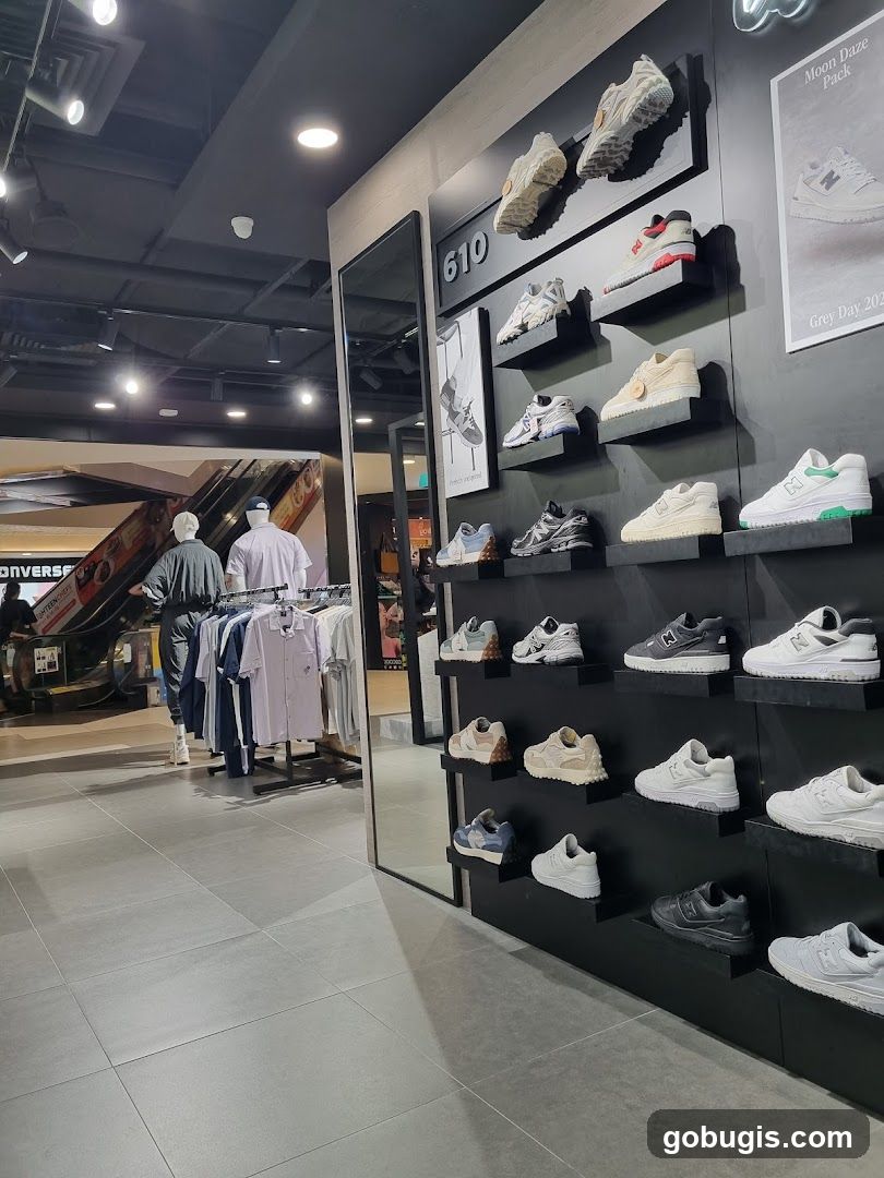 Sneaker Display Wall