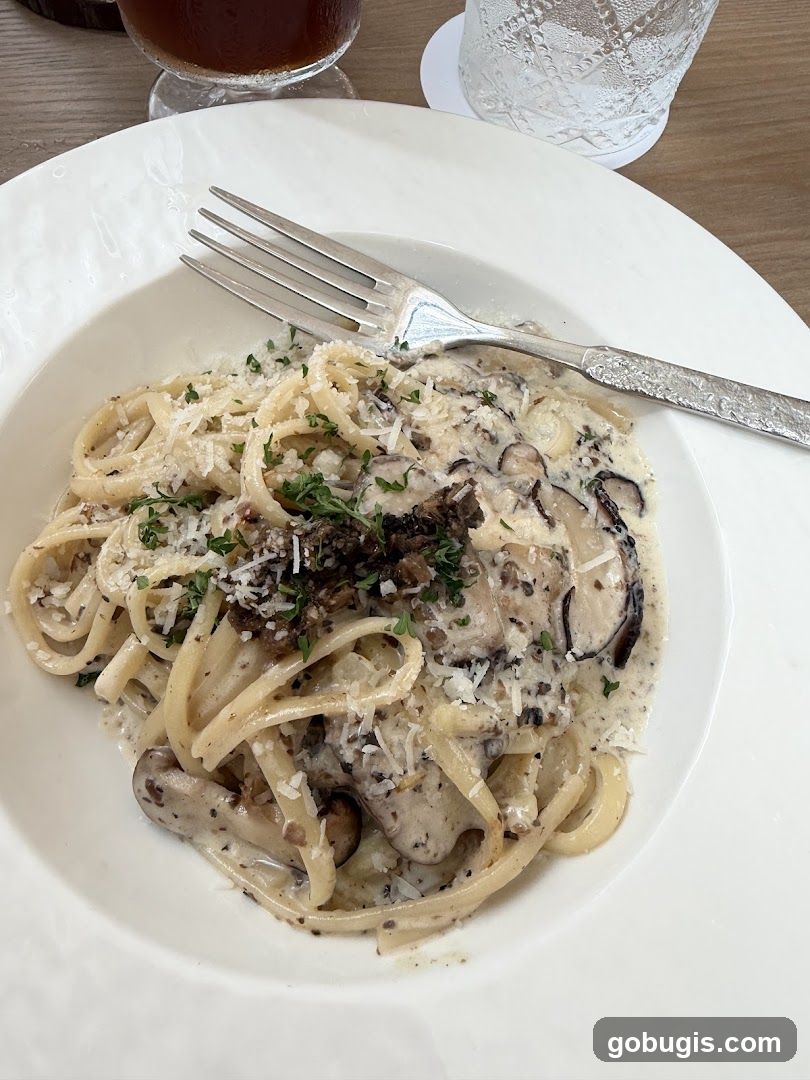 Mushroom Pasta