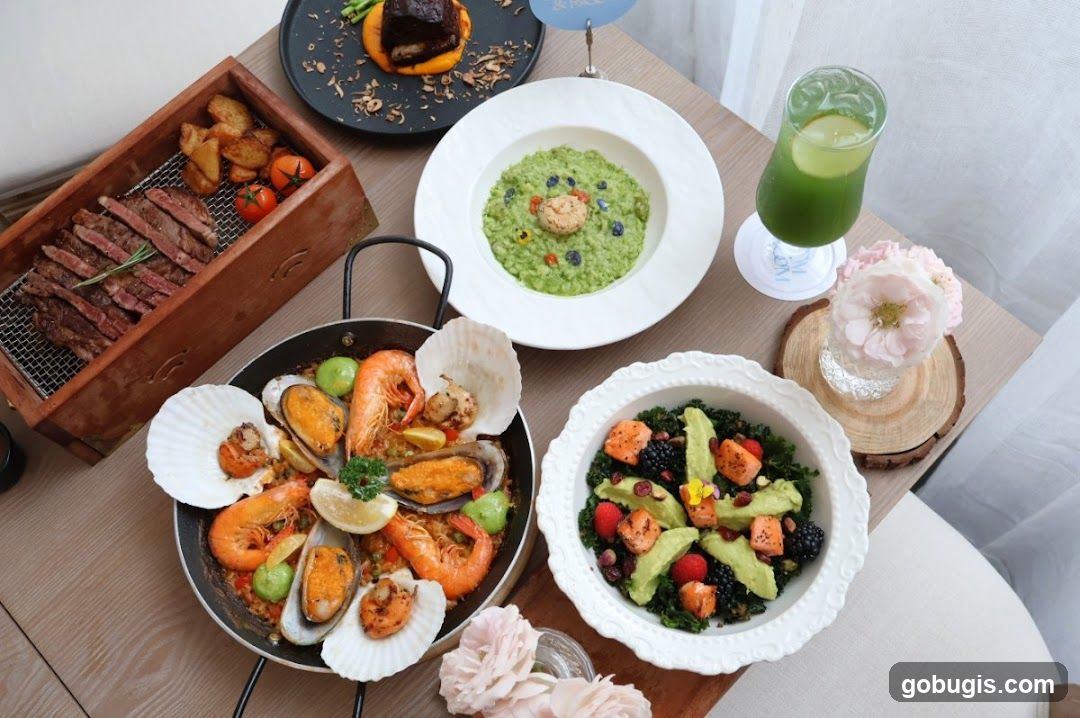 Assortment of Dishes