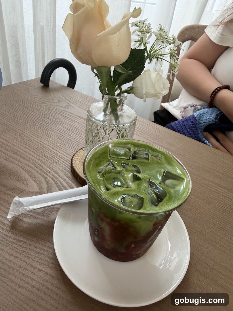Iced Matcha Latte