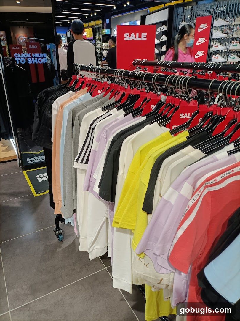Sports Apparel Store Interior