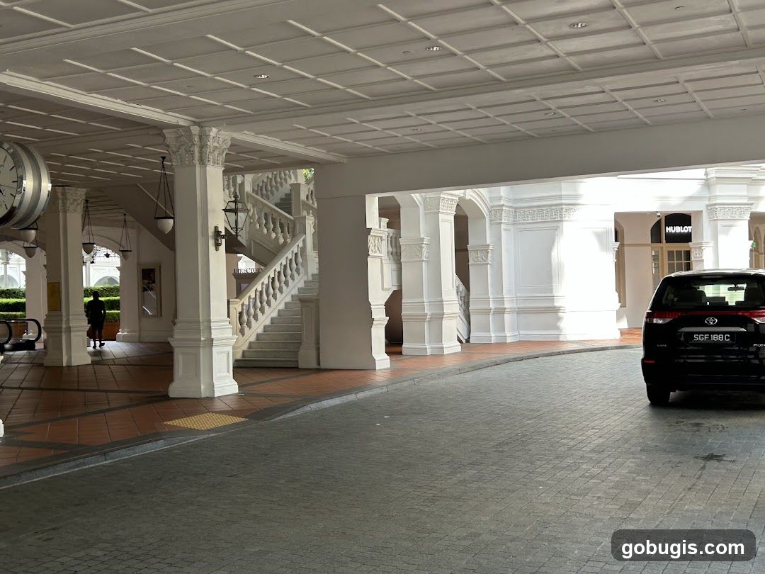 Hotel Entrance with Hublot Store