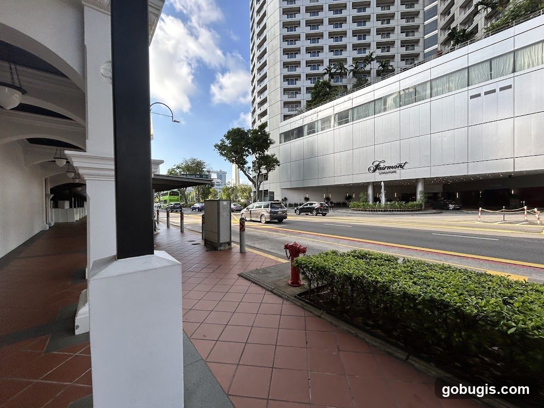 Fairmont Singapore Entrance