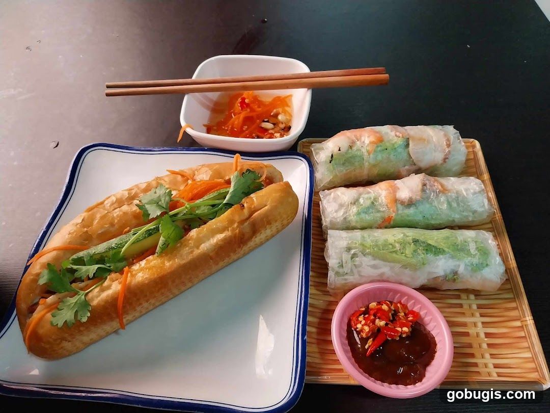 Vietnamese Food Platter
