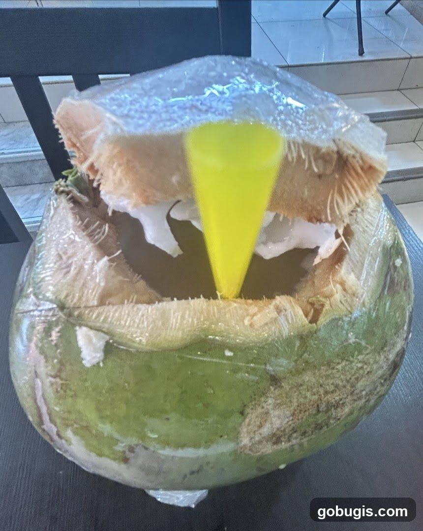 Fresh Coconut Drink