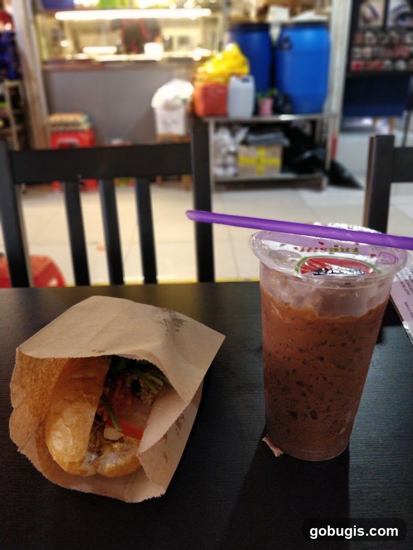 Sandwich and Drink