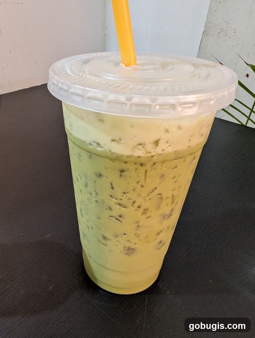 Iced Matcha Latte