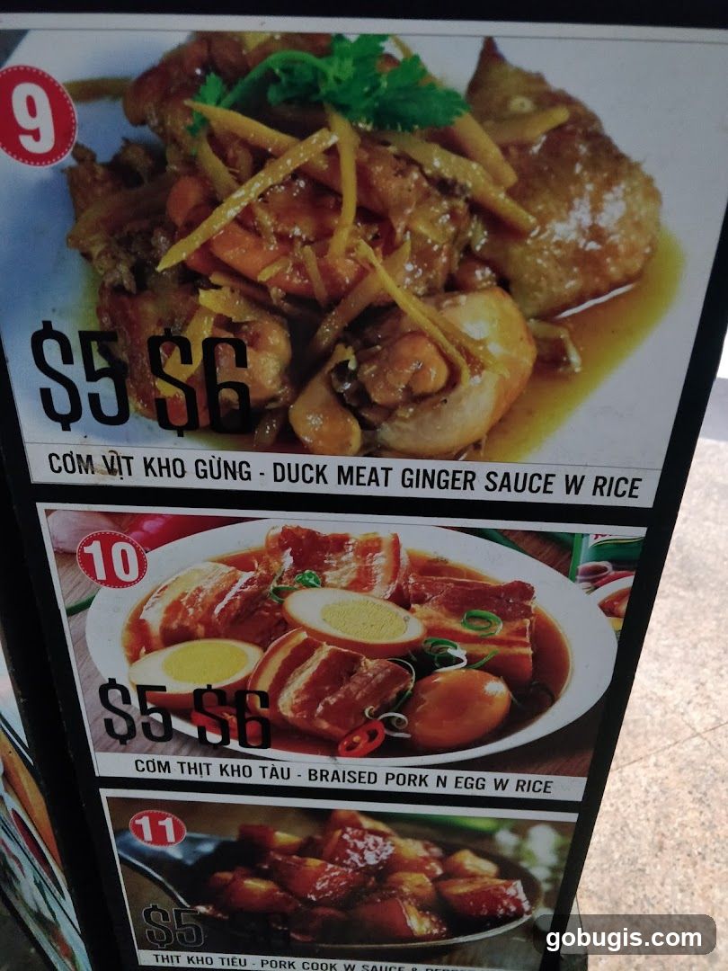 Menu Items