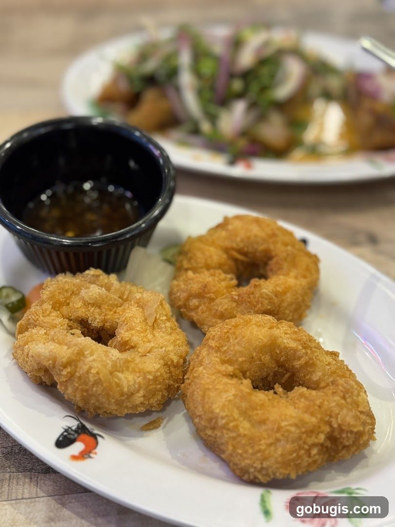 Fried Shrimp Cakes with Dipping Sauce