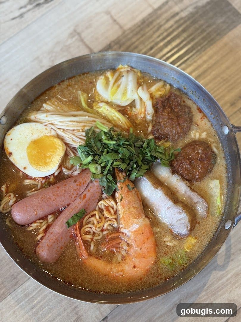 Noodle Soup with Shrimp and Pork