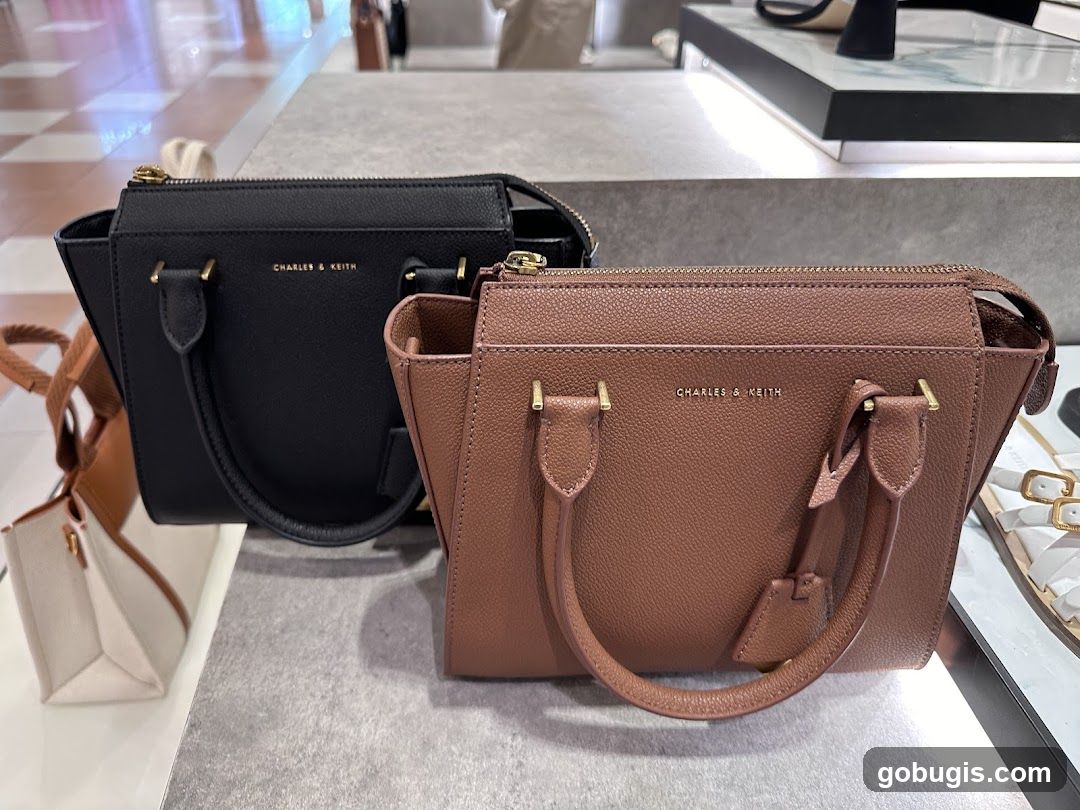 Handbags on Display