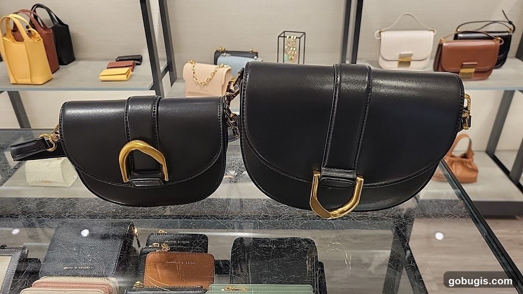 Handbags and Wallets on Display