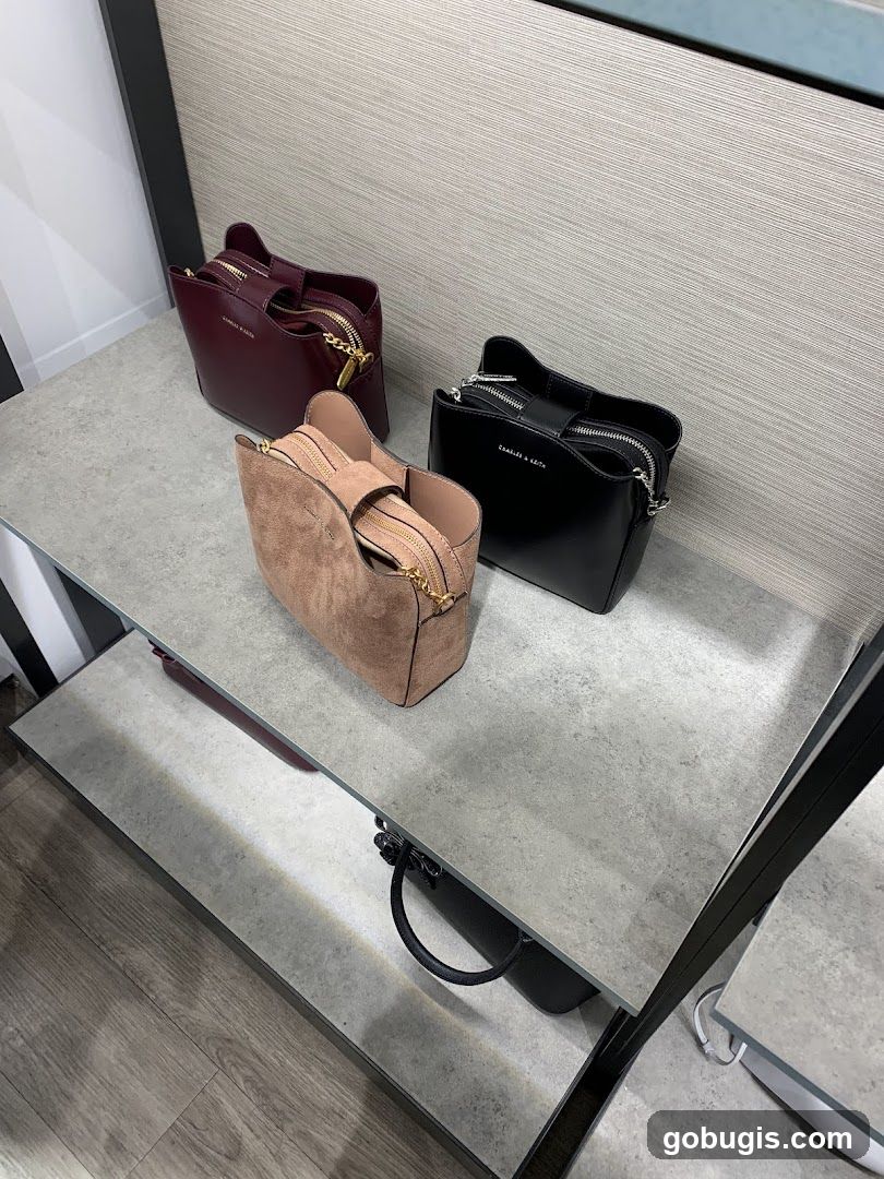 Handbags on Display